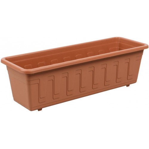 PLASTKON Blumenkasten Garden 80 cm terrakotta