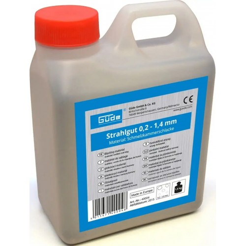 GÜDE Strahlmittel, 1,5 kg, Körnung 0,2-1,4 mm 40004