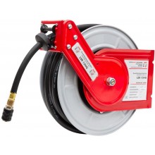 HOLZMANN Selbstaufrollender Druckluftschlauchaufroller 15 m LSR15HQ
