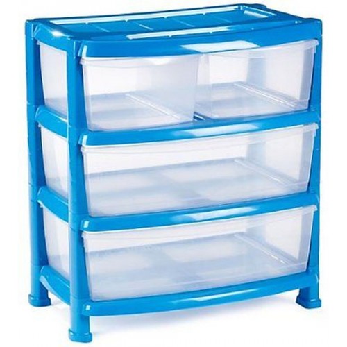 HEIDRUN Schubladenregal blau 1525 HEIDRUN Schubladenregal blau 1525