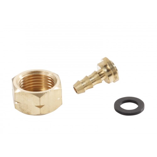 MEVA Stutzen 8 mm mit Mutter W21,8LH, I410 MEVA Stutzen 8 mm mit Mutter W21,8LH, I410