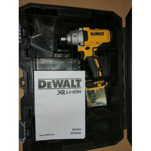 DeWALT Akku-Schlagschrauber (1/2"), 18 Volt - DCF894NT-XJ