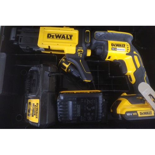 DeWALT DCF620D2K-QW Akku Gipskartonplatten-Schraubendreher XR (30Nm/18V/2x2,0Ah) Tstak