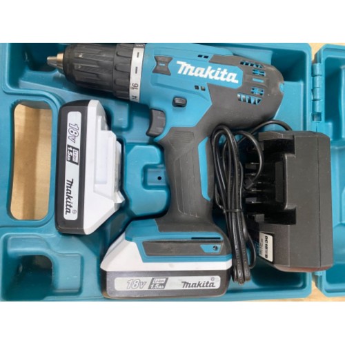 Makita DF488D002 Akku-Bohrschrauber Li-ion 2x18V/1,5Ah G