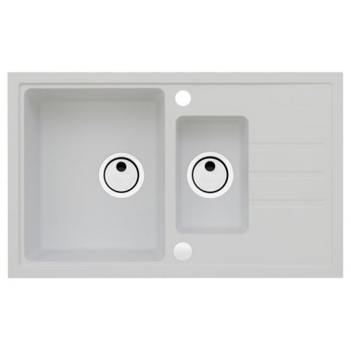 ALVEUS INTERMEZZO 70 Granitspüle, 780 x 480 mm, weiß ALVEUS INTERMEZZO 70 Granitspüle, 780 x 480 mm, weiß