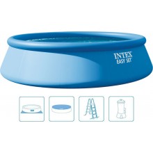 INTEX Easy Set Pool Schwimmbecken 457 x 107 cm filterpumpe 26166NP