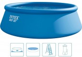 INTEX Easy Set Pool Schwimmbecken 457 x 122 cm mit kartuschenfilteranlage 26168NP