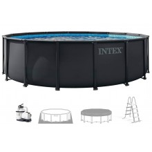 INTEX Ultra XTR Frame Pool-Set 488 x 122 cm mit 220–240-V-Filteranlage 26326ND