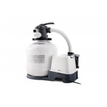 INTEX Krystal Clear Sandfilterpumpe mit Chlorinator Familienpool Filter Pool 10 m3/h 26680