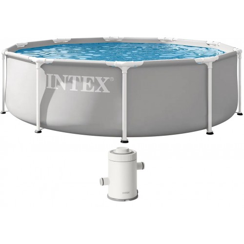 INTEX PRISM FRAM Rundpool 305 × 76 cm mit Kartuschenfilteranlage 220-240V 26702ND INTEX PRISM FRAM Rundpool 305 × 76 cm mit Kartuschenfilteranlage 220-240V 26702ND