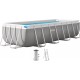INTEX PRISM FRAME Rechteckpool 400 × 200 × 100 cm mit Filteranlage 220–240V 26788NP