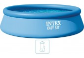 INTEX Easy Set Pool Schwimmbecken 396 x 84 cm mit 12-V-Filteranlage 28142GN