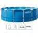 INTEX METAL FRAME Pool 457 x 122 cm mit 12-V-Filteranlage 28242GN