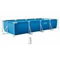 INTEX SMALL FRAME POOLS Schwimmbecken 450 x 220 x 84 filterpumpe 28274NP INTEX SMALL FRAME POOLS Schwimmbecken 450 x 220 x 84 filterpumpe 28274NP