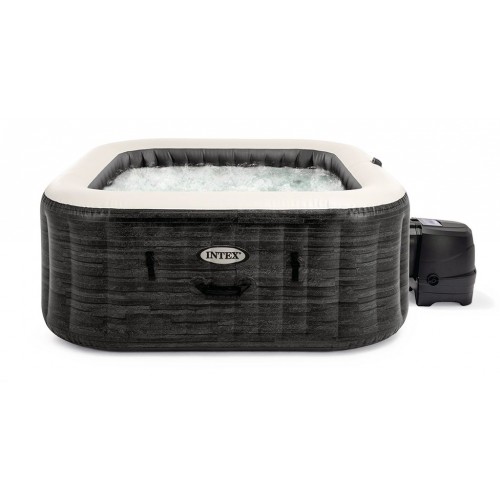 INTEX PureSpa Greystone Bubble Deluxe Whirlpool für 4 Personen S2 28450