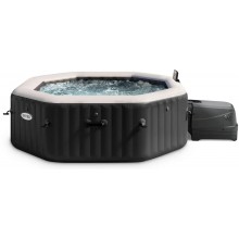 INTEX PureSpa Jet & Bubble Deluxe Octagon Whirlpool für 4 Personen S1 28462