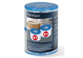 INTEX Filterkartusche S1 für PureSpa Whirlpools 2Stk 29001