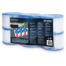 INTEX Filterkartusche S1 für PureSpa-Whirlpools 6 Stk. 29011