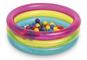 INTEX BABY BALL PIT Aufblasbares Bällebad mit drei Ringen 86 x 25 cm 48674
