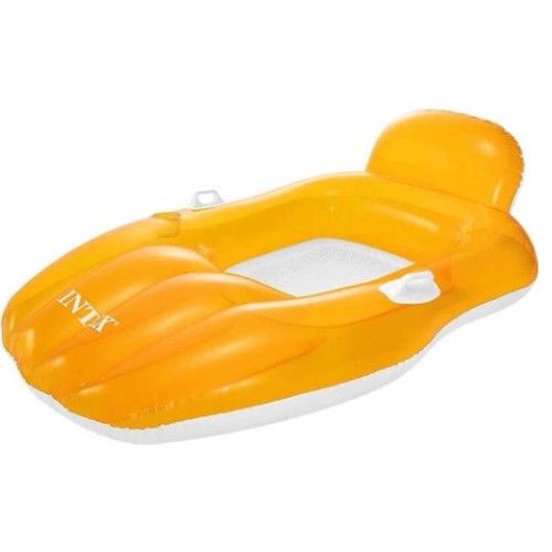 INTEX Schwimmliege Lounge Chill´n Float 163cm x 104cm, Orange 56805EU