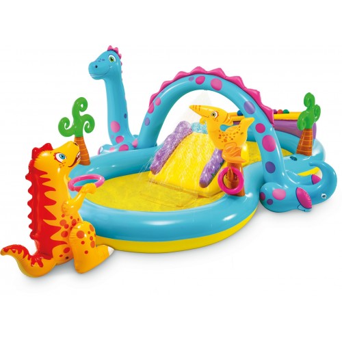 INTEX Dinoland Spielcenter 302 x 229 x 112 cm 57135NP INTEX Dinoland Spielcenter 302 x 229 x 112 cm 57135NP