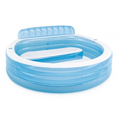 INTEX Swim Center Family Lounge Pool Schwimmbecken 224 x 216 x 76 cm 57190NP INTEX Swim Center Family Lounge Pool Schwimmbecken 224 x 216 x 76 cm 57190NP