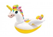 INTEX RIDE-ON UNICORN Einhorn Schwimmtier Aufblasbar 57561NP
