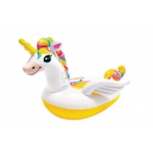 INTEX RIDE-ON UNICORN Einhorn Schwimmtier Aufblasbar 57561NP