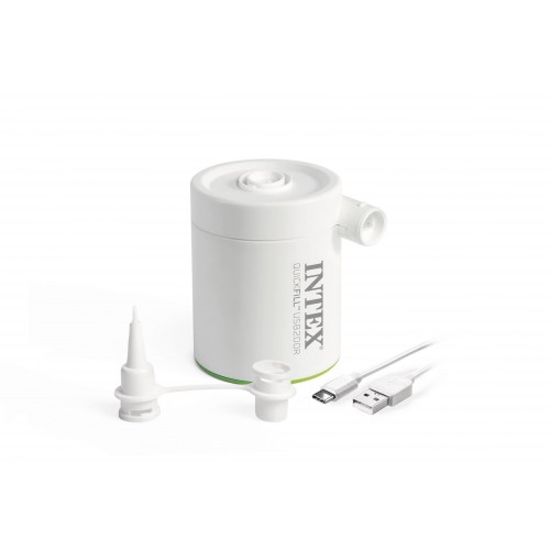 INTEX elektrische Luftpumpe Air Pump quickfill USB200R 200l/min mit Akku 66637 INTEX elektrische Luftpumpe Air Pump quickfill USB200R 200l/min mit Akku 66637