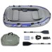 INTEX Schlauchboot Excursion 4 Ruderboot Angelboot + Pumpe Paddel 68324