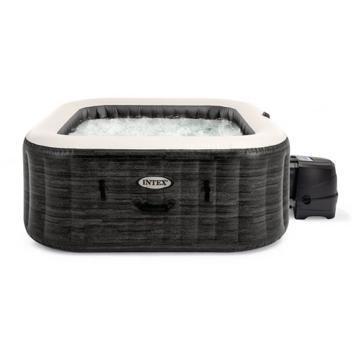 ABVERKAUF INTEX PureSpa Greystone Bubble Deluxe Whirlpool, 4 Pers. S2 28450 NACH SERVICE