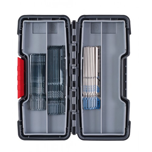 BOSCH "TOUGH BOX" Stichsägeblatt-Set Wood and Metal 30tlg. 2607010903