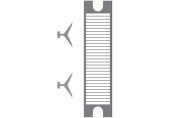 Kermi Kermi Obere Abdeckung für Verteo für Typ 22, Baulänge 700 mm ZA01530005