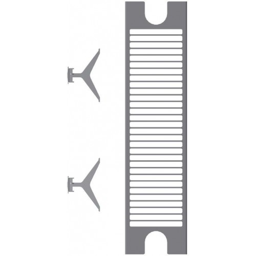 Kermi Kermi Obere Abdeckung für Verteo für Typ 22, Baulänge 400 mm ZA01530002