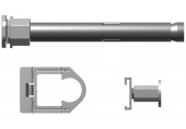 Kermi Bohrkonsolen als 3. Konsole ab Baulänge 1800mm (Set) Länge 160 mm ZB02770003