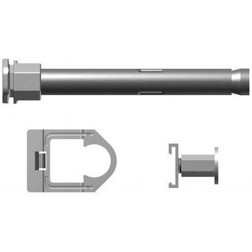 Kermi Bohrkonsolen als 3. Konsole ab Baulänge 1800mm (Set) Länge 160 mm ZB02770003