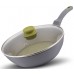 LAMART LT1196 Pfanne 28 cm mit Deckel OLIVE 42003742