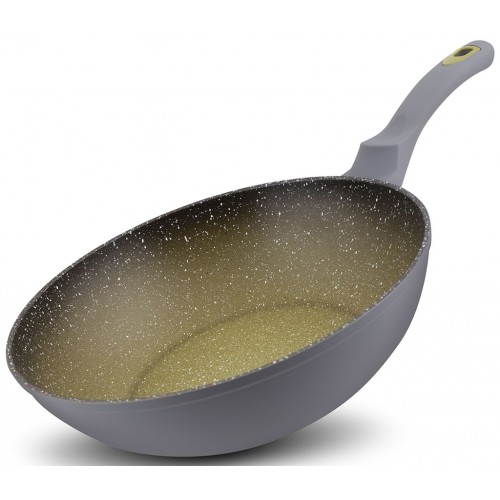 LAMART LT1197 Pfanne WOK 28 x 8 cm OLIVE 42003743