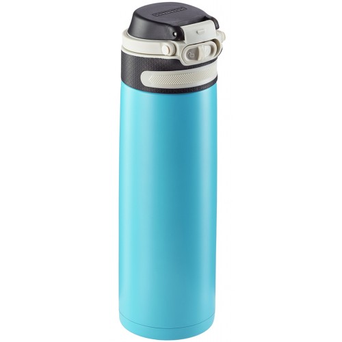 LEIFHEIT Flip Isolierbecher 600 ml wasserblau 03276