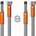 MERABELL Aqua,Schlauch für Wasserarmaturen,G3/8"-M10x1 langes Gew.2Stk.+StrahlreglerM0015