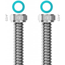 MERABELL READY! Edelstahlrohr G3/4"-G3/4" 60 cm M0420
