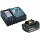 Makita Akku-Set Li-ion LXT 18V 1x DC18RC + 1x BL1830B 1914J5-6