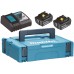 Makita Set Li-ion LXT 18V 2xBL1860B Akku + DC18RC Ladegerät + Koffer 198116-4