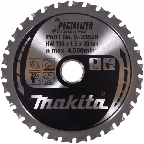 Makita B-33526 SPECIALIZED Sägeb.136x20x30Z