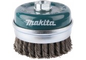 Makita D-29290 Topfbürste mit gezopften Stahldrähten 100mm