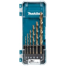 Makita D-75758 Metallbohrer-Set, HSS-Co 2,3,4,5,6,8mm