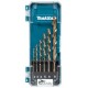 Makita D-75758 Metallbohrer-Set, HSS-Co 2,3,4,5,6,8mm