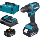 Makita DDF490SFJ Akku-Bohrschrauber Li-ion LXT 18V (2x 3,0Ah) Makpac