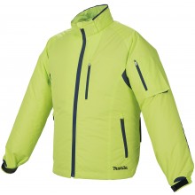 Makita DFJ212AL Arbeitsjacke Größe L mit Ventilatoren für Li-Ion-Akkus CXT /LXT ohne Akku