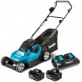 Makita DLM432PT2 Akku-Rasenmäher 430 mm Li-ion LXT2x5,0Ah 18V